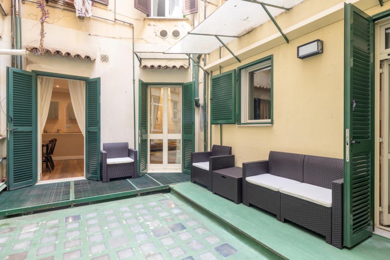Charming Apartment With Patio A Few Steps From Colosseum 외부 사진